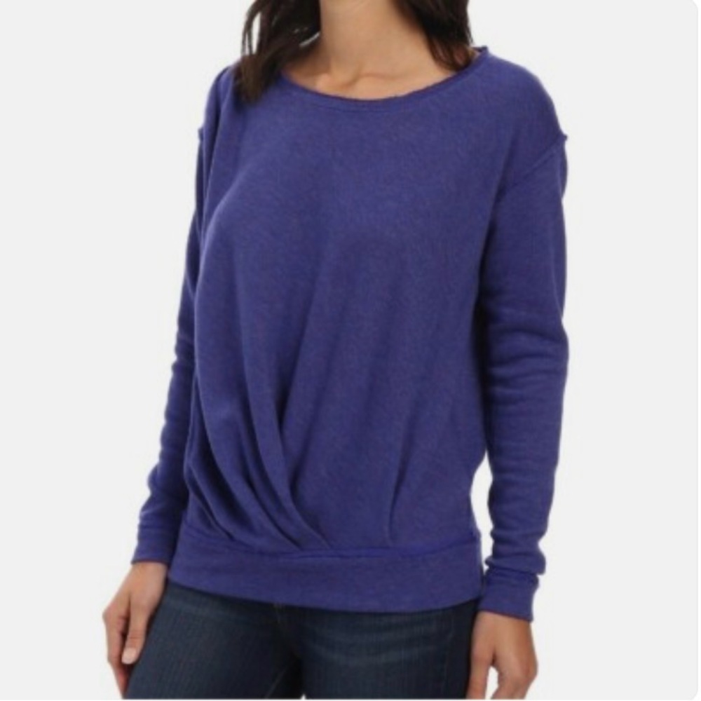 Free People French Terry Women’s Purple Sweater/Sweatshirt size XS